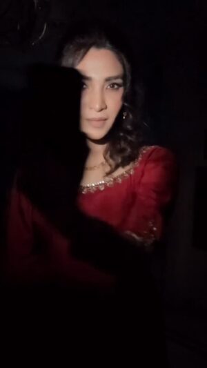 Zhalay Sarhadi Instagram - Meri hasti hasti ankhon main hai thora thora pani 

💋🤌🏼

Who remembers Banno from #jalaibeethefilm ?

👗 @parizad.official 
💇‍♀️ @humarajput10 

#zhalay #zhalaysarhadi