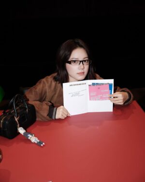 Zhao Jinmai Instagram - Read. Grow.
#MiuMiu
#MiuMiuLiteraryClub