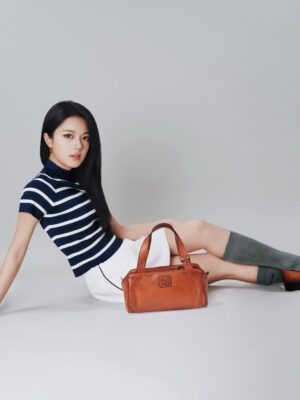 Zhao Jinmai Instagram - Unlock heart with true hues.#MiuMiu
