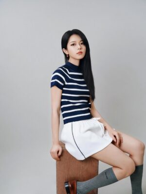 Zhao Jinmai Instagram - Unlock heart with true hues.#MiuMiu
