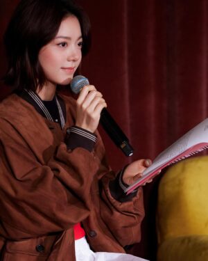 Zhao Jinmai Instagram - Read. Grow.
#MiuMiu
#MiuMiuLiteraryClub