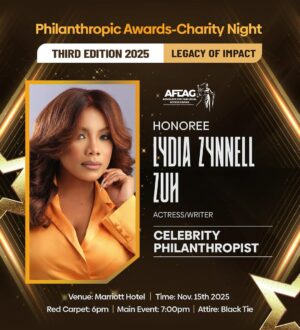 Zynnell Zuh Instagram - Meet our honoree.
Come experience elegance, compassion, and purpose all in one unforgettable night.
#AFLAG #PhilanthropicAwards #LegacyOfImpact #CharityNight #HumanitarianHeroes #GhanaEvents #GivingBack #ImpactWithGrace