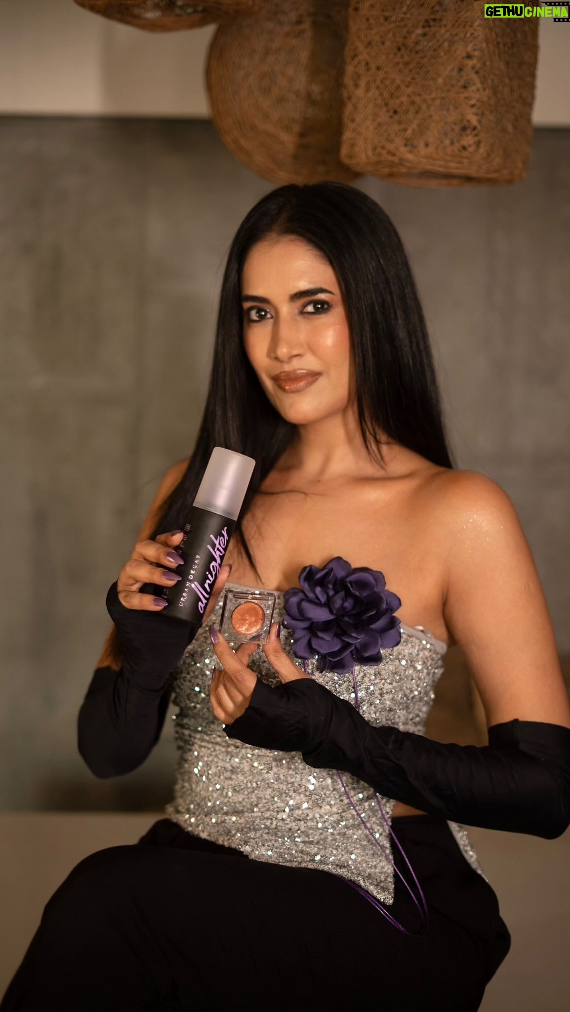 alisha pekha - 1.2K Likes - The easiest way to get your Cocktail glam going in seconds ✨
Urban Decay Moondust in shade Space Cowboy - the OG sparkle 💜
One swipe, pure shine
Eyes, lips, shoulders, cheekbones… it goes everywhere and looks insane every time.
Locked in with All Nighter Setting Spray so the glam doesn’t move all night.
I am so ready for this season 🖤🖤🖤 
What do you think? 

Shop @urbandecaycosmetics only on @mynykaa 

 #NykaaXUrbanDecay #OnlyAtNykaa #theallyedit