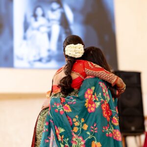 dharshini sudhakar Instagram - Glimpse of our engagement look❤️🙈
📸 @beyondinfinitymedia
Mua @subtlebridalmakeup
Purple saree @prakash_silks_and_sarees
Green saree - Sree Devi Coimbatore
Bangles @banglesofkraftiverse
Mehendi @san_mehendi_nails_artistry
Blouse @yanni_sofias_the_designer