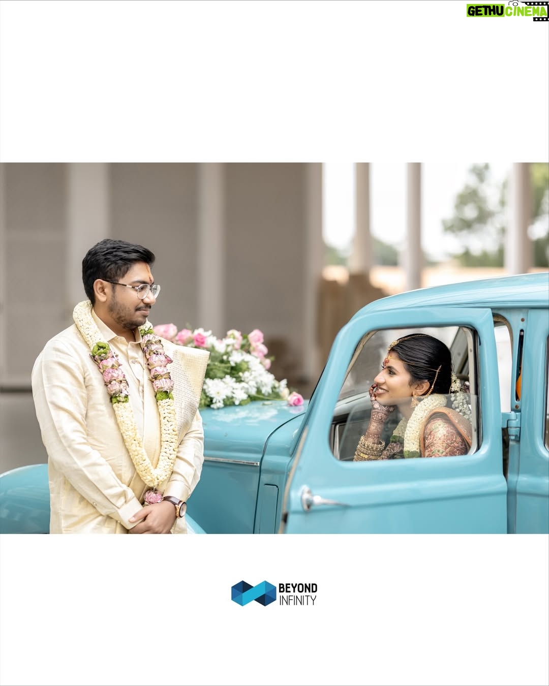 dharshini sudhakar - 49.8K Likes - To the beginning of our forever ❤️🪬…

📸 @beyondinfinitymedia 
MUA @vaishuzmakeover 
Mehendi @san_mehendi_nails_artistry 
Bangles @banglesofkraftiverse 
Saree @prakash_silks_and_sarees 
Blouse @yanni_sofias_the_designer 
Hipbelt @vilvajewels 

#wedding #tamil #fyp