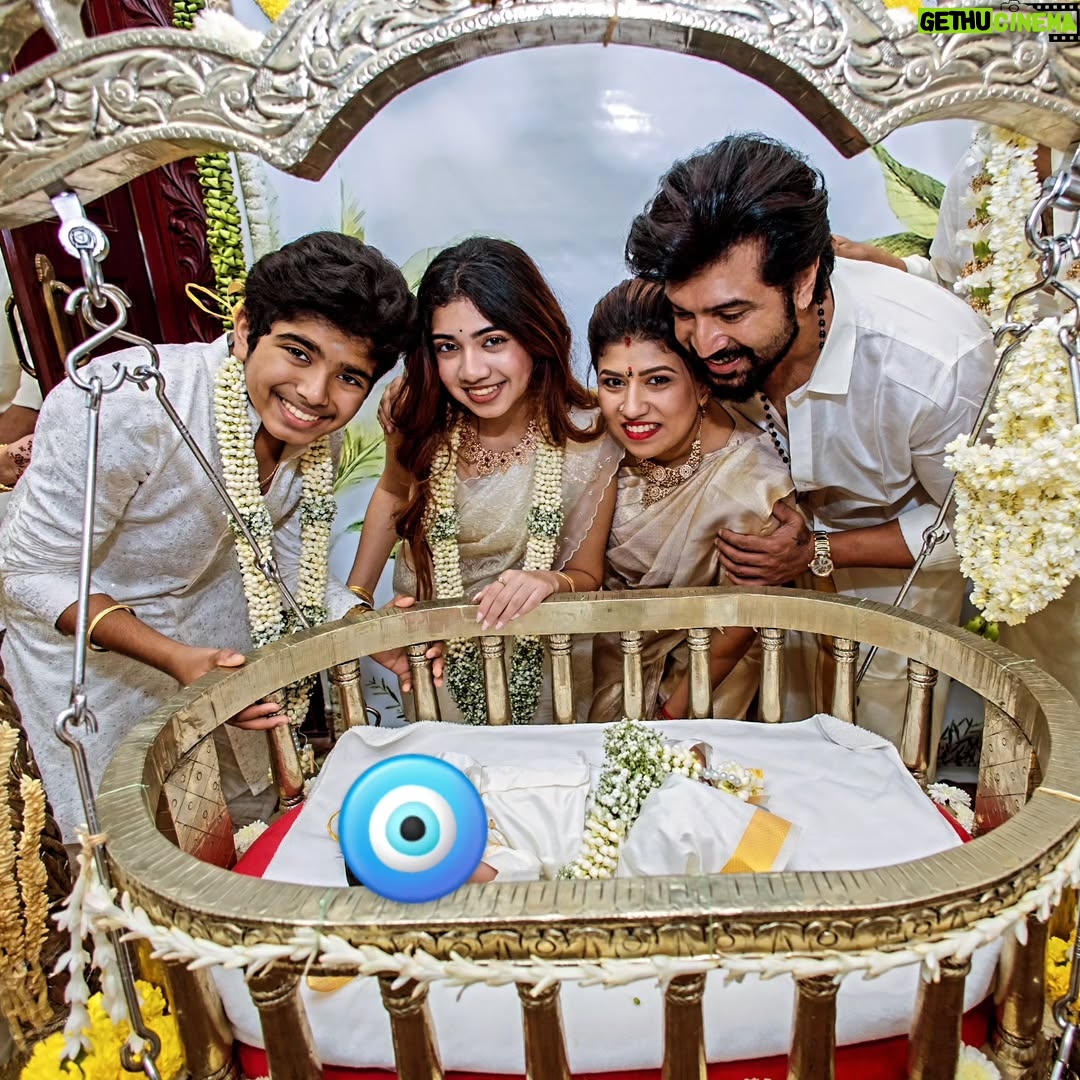 Aarthi Mohan - 35.9K Likes - Our little Prince Charming is home 🧿

Words were truly said that love multiplies when family grows. I have, am and always will be a devotee towards big families and lots and lots of children. I can never have just enough. And to honour that prayer, I was tremendously gifted with a big family and plenty of nephews and nieces 🥰

The love we share cannot simply be put in words. We are not just family, but something more! And now, today, this time, it has been my littlest nephew, who's the reason for the celebration; for the family to be another person stronger! 

Welcome home VELAN ♡ athai's chella VELA ♥️
Thank you and bigger hugs to my Hasima and Hemi for bringing Velan into our lives ♥️✨️
.
.
.
#togetherasfamily #celebrations #newborn #onemore #godsgift