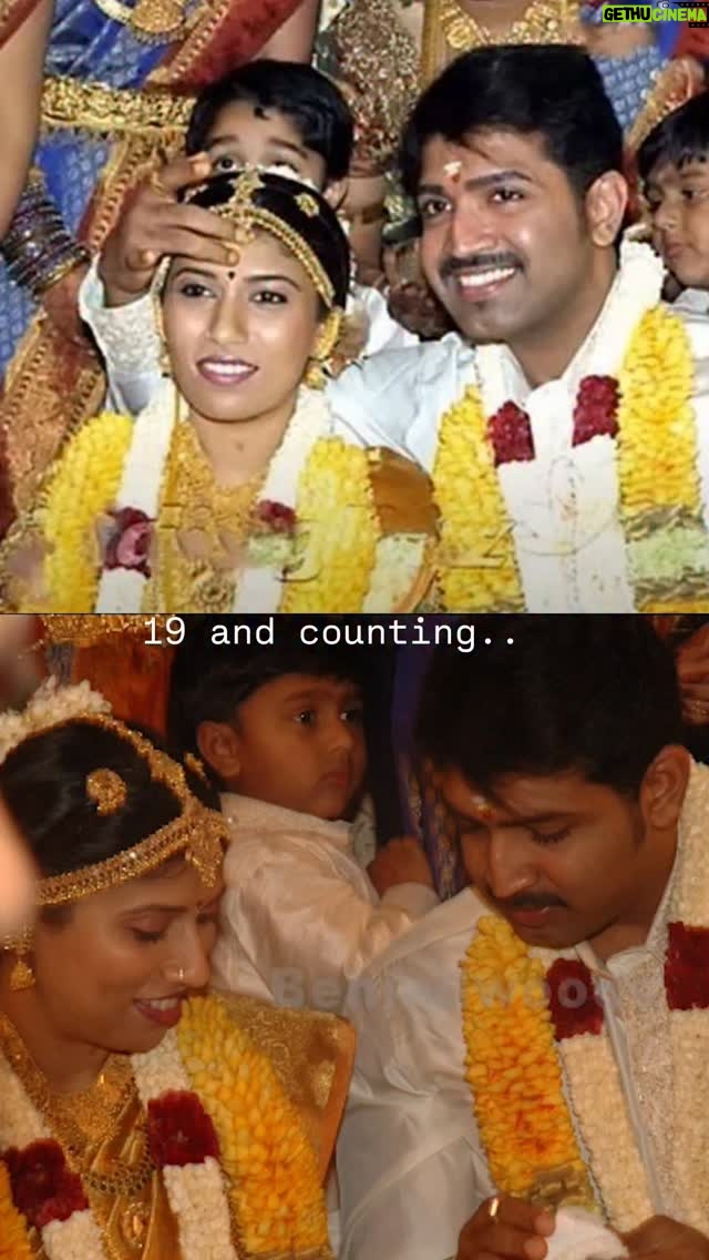 Aarthi Mohan - 28.7K Likes - Life is so much better with you by my side....
Never a dull day thangam ♡ 
Happy 19!!!
.
.
.
#19andcounting #anniversary #myman avanumnaanum