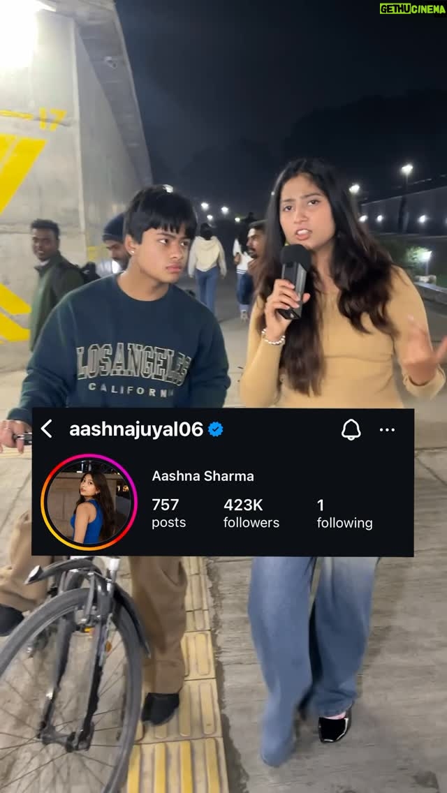 Aashna Juyal - 4.7K Likes - 1 Million before February 2026🫡🫰

#explore #fyp #aashnajuyal #voxpop #viral