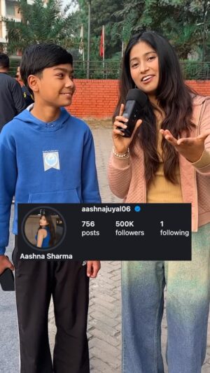 Aashna Juyal Instagram - Little kid needs energy😏😏

#explore #viral #voxpop #aashnajuyal #fyp