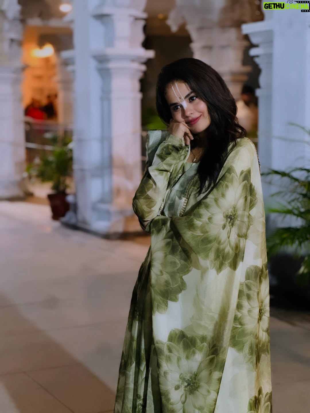 Abhijna Vishwanath - 127.7K Likes - Hare Krishna ♥️