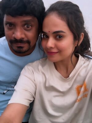 Abhijna Vishwanath Instagram - Dearest surya… 
It’s funny how things work out — I didn’t like you much at first, and now here we are, six months later, with the show coming to an end and you standing as one of the most important people in my life. Through every rehearsal, performance, and chaotic moment in between, we found our rhythm — and somewhere along the way, you became not just my partner on stage, but my best friend off it. I’ll forever be grateful for the unexpected bond we built and for all the memories that came with it. What a ride it’s been…
Il miss you sooooooooooooo much kanno vade♥️♥️