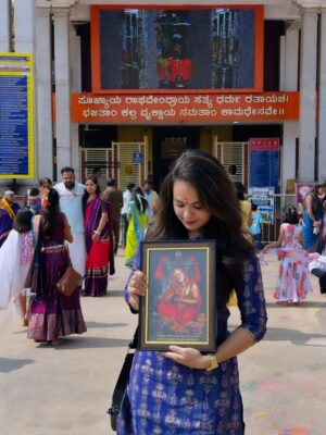 Abhijna Vishwanath Instagram - Nathanu nee anathanuu naanaiyaa 🙏🏻🙏🏻