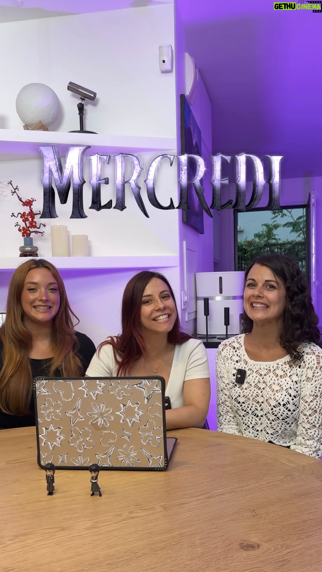 Adeline Chetail - 42.8K Likes - On double la série Mercredi ! 

@emmylou.homs @lillycaruso 
Merci à Laventin pour la rythmo 🎼

Quel est votre personnage préféré ?