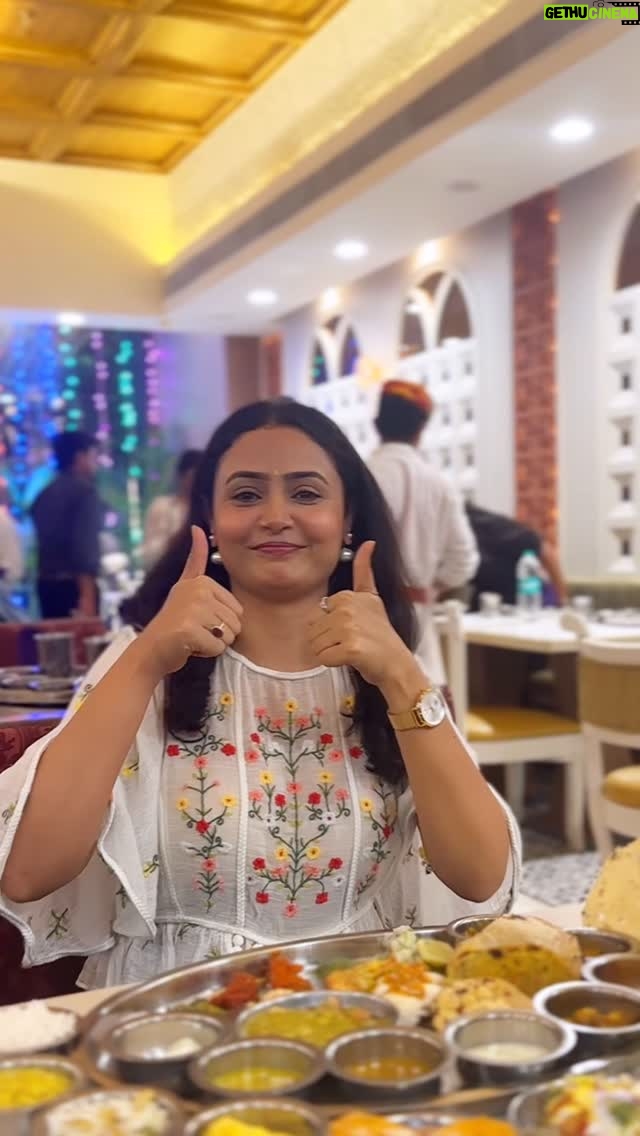 Aditi Rawat - 1.8K Likes - Rajdhani - A Royal Affair 

Indian food has never tasted better! I recently had the chance to visit Rajdhani in Vashi and I must say I was simply blown away. 

Right at the entrance, I was given a warm welcome in the form of an Aarti Tika. Once seated, the meal that followed can only be described in one word — incredible. 

Curated by Chef Samar Dey, the Thali consisted of a mix of Assorted Farsans, Chaats, specials such as Dal Bati Churma, Sabji, Dal, Kadhi, Indian Breads, Rice, Khichdi and Desserts, as well as some refreshing drinks. 

The beautiful decor, traditional meal, incredible courtesy and customs gave it all an air of royalty.

So, if you’re looking to be transported into a world of luxury and delightful food, Rajdhani should be your next stop. 

***

Offers - 

Tuesday Thali Offer For male and female Both are
399/-

Wednesday  Thali Offer For Women 
399/-

Birthday offer One Thali free For birthday Guest  25% Discount on table Bill

Thanks for the invite - @rajdhanithali 
#rajdhanithali #vashinavimumbai