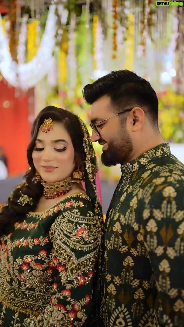Afreen Burney - 4.3K Likes - A NIGHT TO REMEMBER🩷🥳✨ 
Definitely not a shy bride, Danced my heart out 🤭😝
Wrapped in music, laughter, and endless memories that will last a lifetime. 🤩
My non-dancer siblings, Mama and my husband danced for the very first time, just for me 🥹💕
Shy steps, Happy smiles, and a whole lot of love.😛
My heart has never been fuller❤️

Makeup by @makeupbysaraabdullah 
(Loveee her work!🥹❤️)
📸: @usmanisproduction.pk

#mehndi #desi #love #shadi #shadiseason #wedding #bride #groom #trending #explore #trend #fun #aesthetic #pakistan #pakistaniweddingdress #instagram #ootd