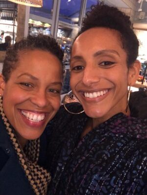 Afua Hirsch Instagram - I never, ever imagined writing this.

When we met in Ghana, people refused to accept we were not the same person. 

They just could not tell us apart. You from Guyana and me Ghanaian British, looking actually pretty different in my opinion! None of it mattered, we were one. 

And we were one. We travelled the world together - look at us here, the Alps, all the way to Germany for Renaissance, NYC, London, Norfolk… we missed flights together - never exchanging even a single angry word. 

We raised our girls together, cried, laughed, literally climbed actual mountains together.

When you uncovered your illness, I was convinced we would solve it, like every other problem that came our way. I hoped jollof rice and kpapashitor salmon might help cure you. For a minute, it seemed to work: food, friendship, medicine, rest, love… you were so loved by so many, we all surrounded you, and we could laugh, and hope. 

You are gone now, and I have to make sense of a world without you. Your beauty, your light, your kindness, your vision for a better future. Not just for us. Not just for our girls. For every black girl - this was the work to which you devoted your life. 

I love you. I admire you. I miss you. I grieve for you. I laugh for you. I will never stop thinking of you. 

Rest in power Feyi ✨