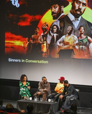 Afua Hirsch Instagram - Some things do cheer me up in this crazy world 

@sinnersmovie is the only film I have EVER been to see twice in a cinema. I watched it first on a normal screen, and found it to be exquisite, unforgettable and so, so true 

then when I read about how Ryan Coogler combined the IMAX and UltraPanavision in a way I don’t think has ever been done before, I decided the only way to pay proper respect to this work of genius was to go back and watch it in IMAX

And then I was asked to host Ryan, @michaelbjordan and @_milescaton_ in conversation @britishfilminstitute and that was probably the easiest yes of the year ☺️

My only regret is that the incomparable @wunmimosaku was not there. I will never tire of her brilliance in life in general and in this film on particular 

Black creativity, integrity, and solidarity fills me up and heals my wounds. What a privilege 💫

Dress by @maksuonline 
Styling @melwilkinson1 

Images @gettyimages