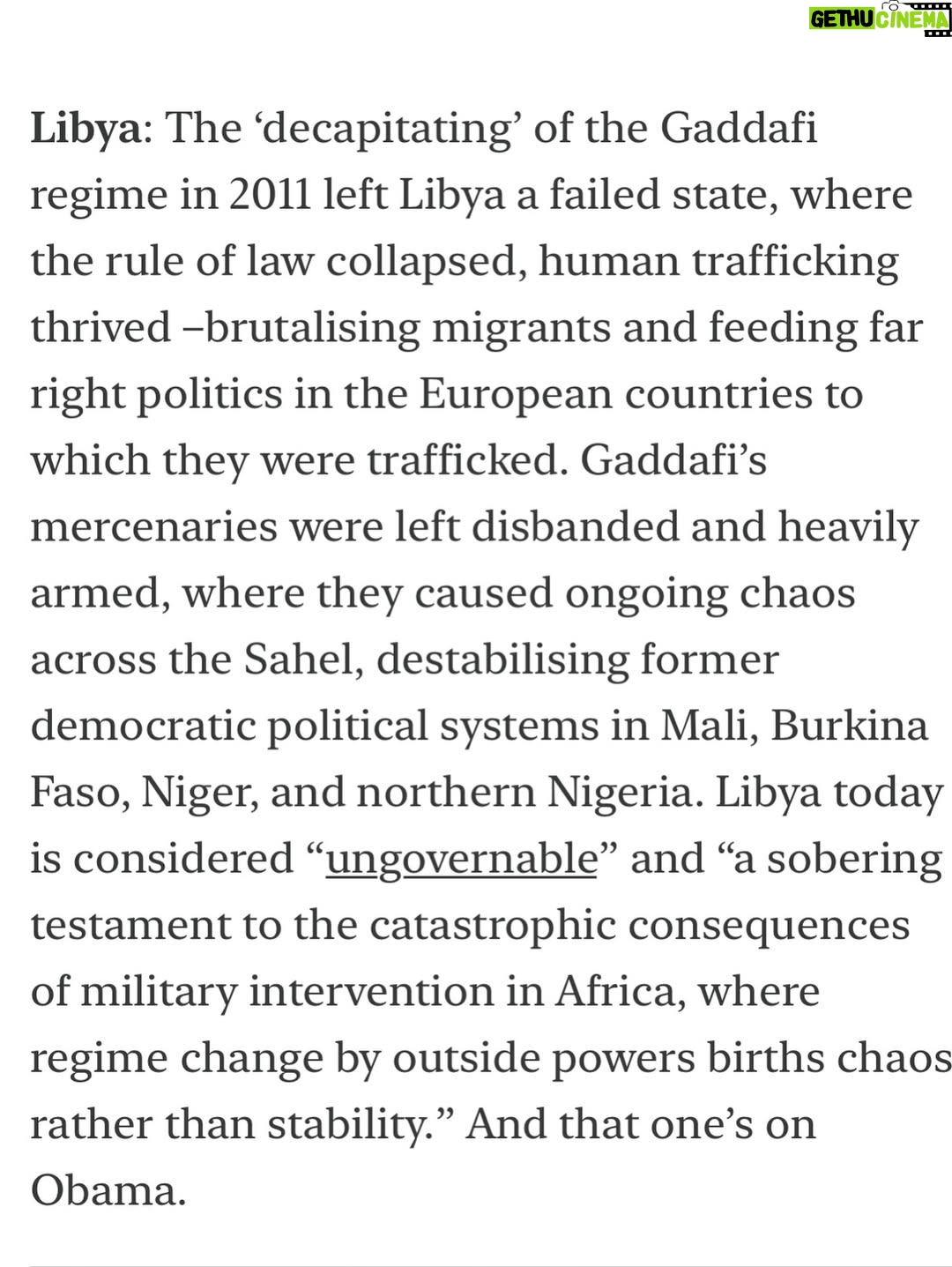 Afua Hirsch - 2.5K Likes - No words for this criminality
So some helpful comparisons from recent history, instead 
Link in bio