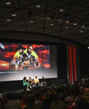 Afua Hirsch Instagram - Some things do cheer me up in this crazy world 

@sinnersmovie is the only film I have EVER been to see twice in a cinema. I watched it first on a normal screen, and found it to be exquisite, unforgettable and so, so true 

then when I read about how Ryan Coogler combined the IMAX and UltraPanavision in a way I don’t think has ever been done before, I decided the only way to pay proper respect to this work of genius was to go back and watch it in IMAX

And then I was asked to host Ryan, @michaelbjordan and @_milescaton_ in conversation @britishfilminstitute and that was probably the easiest yes of the year ☺️

My only regret is that the incomparable @wunmimosaku was not there. I will never tire of her brilliance in life in general and in this film on particular 

Black creativity, integrity, and solidarity fills me up and heals my wounds. What a privilege 💫

Dress by @maksuonline 
Styling @melwilkinson1 

Images @gettyimages