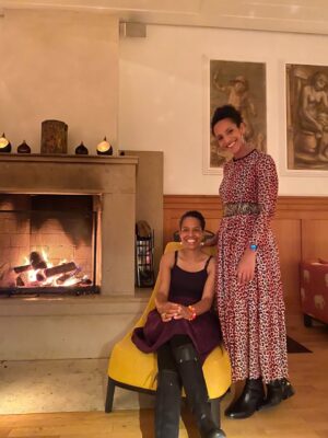 Afua Hirsch Instagram - I never, ever imagined writing this.

When we met in Ghana, people refused to accept we were not the same person. 

They just could not tell us apart. You from Guyana and me Ghanaian British, looking actually pretty different in my opinion! None of it mattered, we were one. 

And we were one. We travelled the world together - look at us here, the Alps, all the way to Germany for Renaissance, NYC, London, Norfolk… we missed flights together - never exchanging even a single angry word. 

We raised our girls together, cried, laughed, literally climbed actual mountains together.

When you uncovered your illness, I was convinced we would solve it, like every other problem that came our way. I hoped jollof rice and kpapashitor salmon might help cure you. For a minute, it seemed to work: food, friendship, medicine, rest, love… you were so loved by so many, we all surrounded you, and we could laugh, and hope. 

You are gone now, and I have to make sense of a world without you. Your beauty, your light, your kindness, your vision for a better future. Not just for us. Not just for our girls. For every black girl - this was the work to which you devoted your life. 

I love you. I admire you. I miss you. I grieve for you. I laugh for you. I will never stop thinking of you. 

Rest in power Feyi ✨