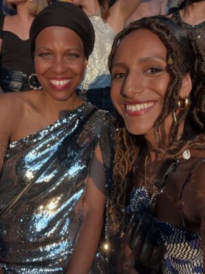Afua Hirsch Instagram - I never, ever imagined writing this.

When we met in Ghana, people refused to accept we were not the same person. 

They just could not tell us apart. You from Guyana and me Ghanaian British, looking actually pretty different in my opinion! None of it mattered, we were one. 

And we were one. We travelled the world together - look at us here, the Alps, all the way to Germany for Renaissance, NYC, London, Norfolk… we missed flights together - never exchanging even a single angry word. 

We raised our girls together, cried, laughed, literally climbed actual mountains together.

When you uncovered your illness, I was convinced we would solve it, like every other problem that came our way. I hoped jollof rice and kpapashitor salmon might help cure you. For a minute, it seemed to work: food, friendship, medicine, rest, love… you were so loved by so many, we all surrounded you, and we could laugh, and hope. 

You are gone now, and I have to make sense of a world without you. Your beauty, your light, your kindness, your vision for a better future. Not just for us. Not just for our girls. For every black girl - this was the work to which you devoted your life. 

I love you. I admire you. I miss you. I grieve for you. I laugh for you. I will never stop thinking of you. 

Rest in power Feyi ✨