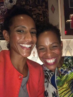 Afua Hirsch Instagram - I never, ever imagined writing this.

When we met in Ghana, people refused to accept we were not the same person. 

They just could not tell us apart. You from Guyana and me Ghanaian British, looking actually pretty different in my opinion! None of it mattered, we were one. 

And we were one. We travelled the world together - look at us here, the Alps, all the way to Germany for Renaissance, NYC, London, Norfolk… we missed flights together - never exchanging even a single angry word. 

We raised our girls together, cried, laughed, literally climbed actual mountains together.

When you uncovered your illness, I was convinced we would solve it, like every other problem that came our way. I hoped jollof rice and kpapashitor salmon might help cure you. For a minute, it seemed to work: food, friendship, medicine, rest, love… you were so loved by so many, we all surrounded you, and we could laugh, and hope. 

You are gone now, and I have to make sense of a world without you. Your beauty, your light, your kindness, your vision for a better future. Not just for us. Not just for our girls. For every black girl - this was the work to which you devoted your life. 

I love you. I admire you. I miss you. I grieve for you. I laugh for you. I will never stop thinking of you. 

Rest in power Feyi ✨