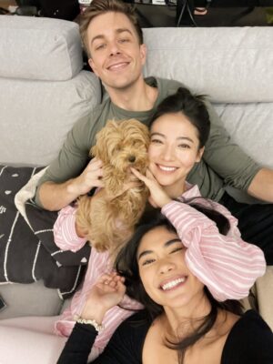 Aggie Hsieh Instagram - We are family 🎶👯‍♂️🥳 I got all my sisters (and Dana) with me