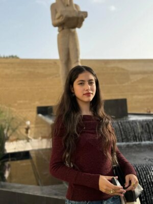 Aicel Ramzy Instagram - A moment with history ✨♥️
-
#aicel_ramzy| #أيسل_رمزي