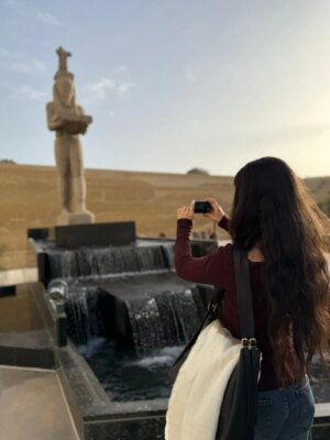 Aicel Ramzy Instagram - A moment with history ✨♥️
-
#aicel_ramzy| #أيسل_رمزي