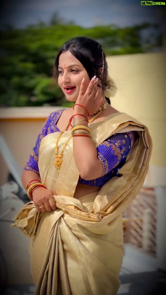Aishu Iyer - 5.9K Likes - Heng ede video ❤️🥰
 Saree @devansh_boutique_official