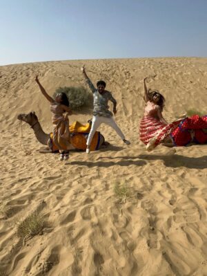 Aishwarya Shindogi Instagram - Sand is my favourite colour 🏜️🌵🐪

Travel partner @sreenidhi_holidays_ 

#rajasthan #rajasthantourism #jaisalmer #desert #sand #camelride #desertsafari #jaisalmerfort #goldenfort #travel #wanderlust #indiatravel