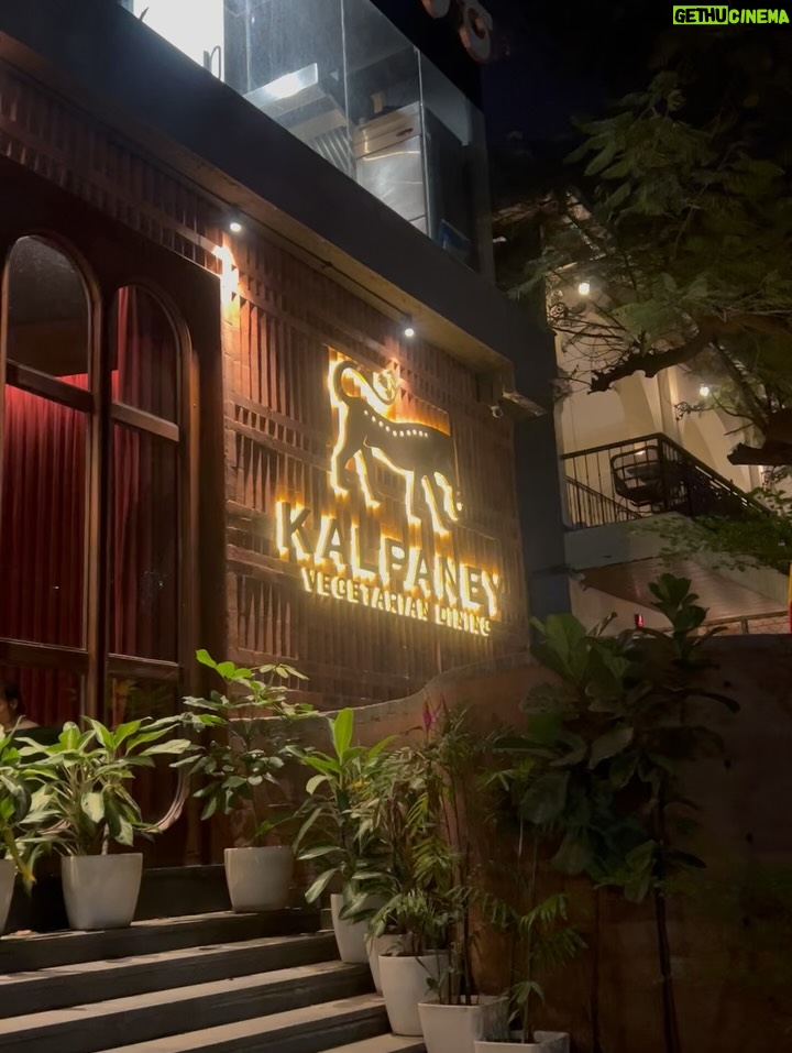 Aishwarya Shindogi - 43K Likes - Magic of togetherness,laughter,conversations and great food ! ✨❤️ 
Adding meaning and quality to life ! ✨

Location @kalpaney.blr  thanks for a memorable evening with great food and making the birthday even more special ! Loved everything right from the ambience,food and hospitality! ✨🙏