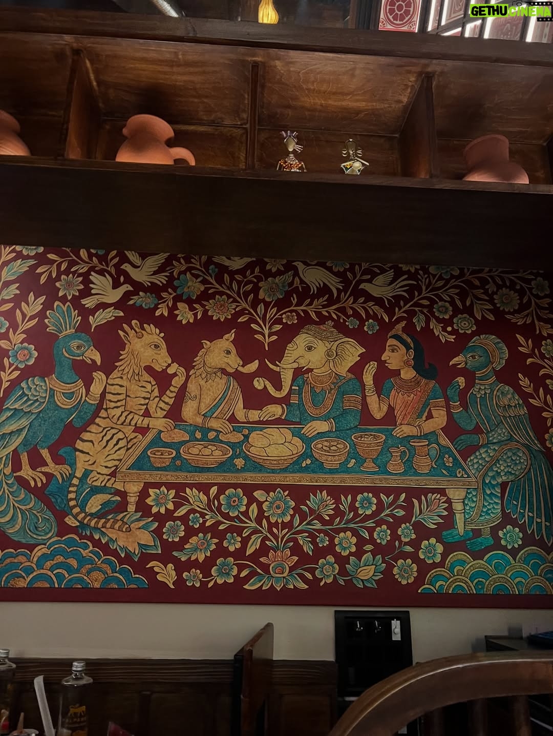 Aishwarya Shindogi - 43K Likes - Magic of togetherness,laughter,conversations and great food ! ✨❤️ 
Adding meaning and quality to life ! ✨

Location @kalpaney.blr  thanks for a memorable evening with great food and making the birthday even more special ! Loved everything right from the ambience,food and hospitality! ✨🙏