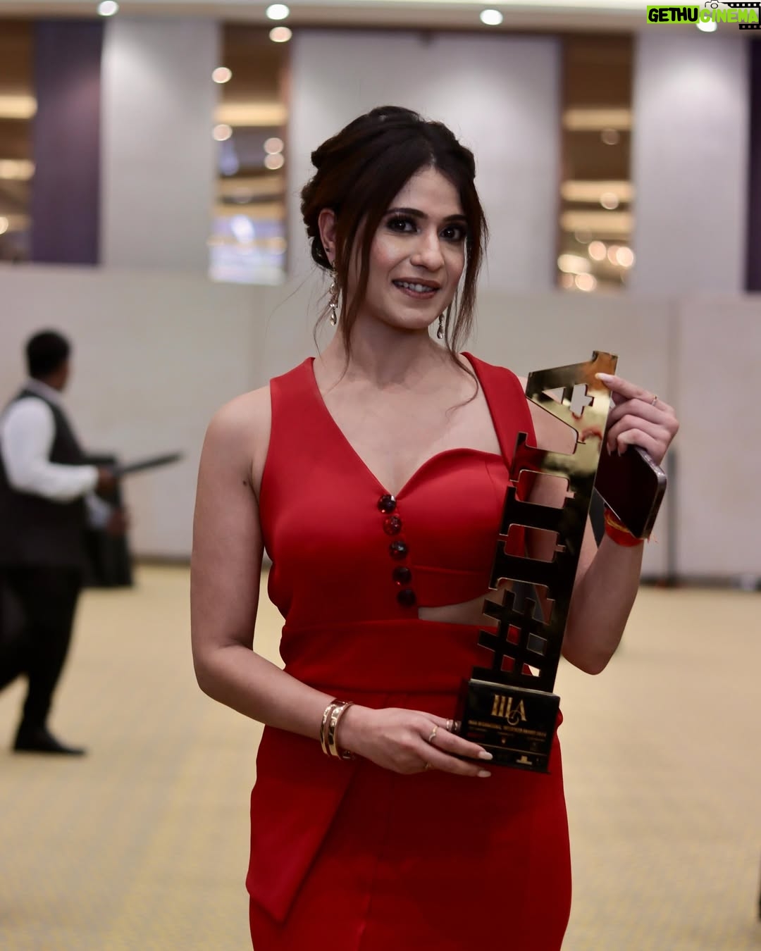 Akanksha Juneja - 14.5K Likes - One more in the bag as BEST ACTRESS IN NEGATIVE ROLE❤️

PR @elite_communications_ 
Photography @the.rajeshrathod.clicks 
Make up n hair @makemeover.sonalishinde 
Costume n styling @rent_your_wardrobee 

#awardee #aboutlastnight #feelingblessed #iiiaaward #iiia7 #foryou #foryoupage #explore #explorepage #exploremore #trending #outfit #ootd #ootdfashion #viral #actress #akankshajuneja