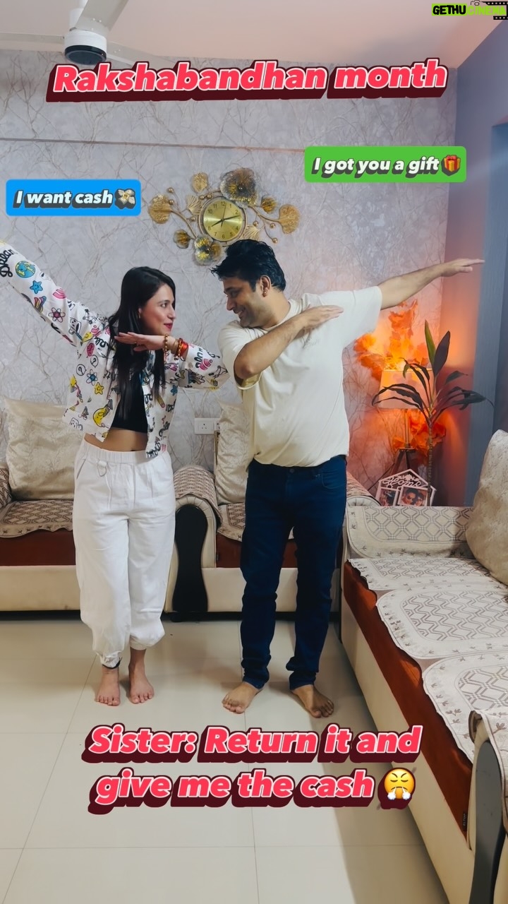 Akanksha Juneja - 7.5K Likes - Isko Amazon pe return karne ka option batao 🤪

#rakshabandhanspecial #festiveseason #rakhi #funny #fun #funnyvideos #comedy #comedyvideos #funnysiblings #foryou #foryoupage #explore #explorepage #exploremore #trend #trendingnow #trendingreels #viral #viralreels #actress #akankshajuneja