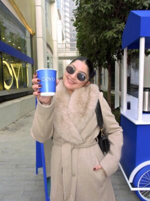 Akshita Instagram - Szn of hot chocolates 🥨🤍❄️☃️