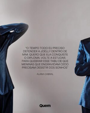 Alana Cabral Instagram - Para @alanacabral.oficial , protagonizar não é só ocupar o horário nobre: é inspirar outras mulheres a se amarem. Aos 18 anos, a atriz sente o peso e a beleza de ser referência em ‘Três Graças’. Joélly, sua personagem impulsiva e cheia de personalidade, conquistou as jovens: “As meninas negras me olham com um olhar de admiração que eu gostaria de ter tido quando era criança”. Criada em uma família formada majoritariamente por mulheres negras, Alana aprendeu cedo a celebrar a própria diferença e a autoestima: “O que eu mais amava era ajudar outras meninas iguais a mim a chamarem atenção junto comigo”. Essa vivência se reflete em sua personagem. Na novela, a jovem enfrenta uma gravidez precoce, e a atriz vê ali a chance de quebrar tabus: “Se a minha imagem já é uma quebra de tabu, eu fico muito feliz”. Em conversa com a repórter @gabiantualpa , Alana também fala sobre como lida com a fama, as críticas e o reconhecimento. Com muitos planos, ela revela que já sonha com papéis mais complexos, como vilãs poderosas. No link da bio, leia a entrevista completa!

Créditos:
Foto: Guilherme Lima
Beleza: Yago Maia
Moda: Juliano e Zuel