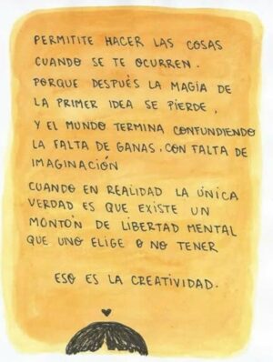 Alba Rico Instagram - Hace unos días mi amigo @jesusbosqued.art  me despertaba con este regalo. Me había dibujado. 
Ser por un instante un poquito de inspiración de alguien que admiro (aunque a él le cueste escuchar esto y se lo tenga que repetir cuando se le olvida) es el mayor de los regalos. 
 He pensado estos días en  la “CREATIVIDAD”, de la que tanto me he desconectado durante mucho tiempo…
Al desconectarme de ella me apagué porque he negado mi mayor motor en la vida. Negué el tipo de persona que soy. 

Pero eso ha cambiado y va a seguir haciéndolo. Me he reconocido, inspirado y enfrentado con mis miedos .
Volver a escribir, crear, ponerme delante de una cámara por puro placer…
Volver a darle la mano y caminar juntas , soy un ser creativo ¿a quién quiero engañar?