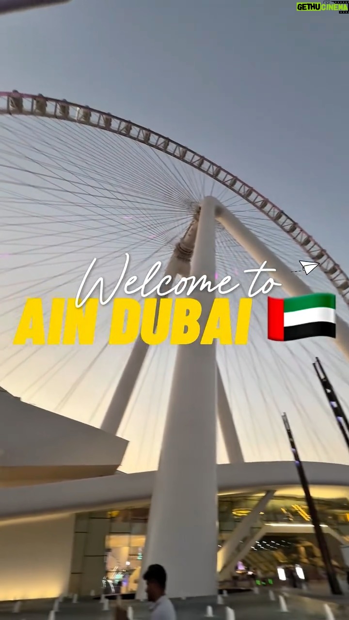 Aleenajijin - 3.8K Likes - 🎡 Sky-high views at Ain Dubai
The world’s tallest observation wheel ✨
Soaking in breathtaking views of Bluewaters Island, JBR & the Dubai skyline 🌊🏙️
📍 Location: Bluewaters Island, Dubai
🇦🇪Activity: Ain Dubai Observation Wheel Experience
🎟️Tickets Book easily via Headout for fast entry and exclusive offers! @headout @headoutuae 
💫Standord Ride -145 per person (560° shared) Cabin experience)
💫Views Plus-AED 265
(prtorty entry   drinks/snacks & bonus perks)