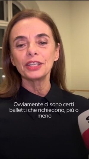 Alessandra Ferri Instagram - Alessandra Ferri (@alessandraferriofficial_) , tra le più grandi danzatrici della storia, ha iniziato una nuova fase della sua carriera come direttrice del Corpo di Ballo dell'Opera di Vienna. L'abbiamo incontrata e in questa lunga intervista a Chiara Ribichini (@chiararibichini) ha raccontato la sua nuova vita
🔗 Clicca sul link in bio di @skytg24 per il servizio integrale
#skytg24