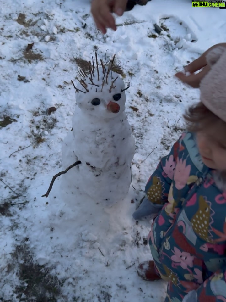 Alexandra Borbély - 6.5K Likes - és miután kész lett a varjú&pingvin keverék hóemberünk, és került rá egy kis csillámpor, a neve pedig Hóemberke lett, annyit kívánok csak ebben az évben, hogy nagyon sok ilyen napunk legyen még⛄️🩵⛄️
