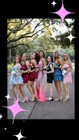 Alexis Arnold Instagram - I had such a great time at the Friendswood Homecoming dance! Thank you for the invite Lacey! These girls were fun to hang out with. Thank you for the beautiful bouquet Michelle! #alexisarnoldactress #alexisarnoldmodel #alexisarnold #actress #tall #pink #hoco #hoco2025 #friendswoodhighschool #homeschool #friend #dance #hocodance #girlsjustwanttohavefun #girlsjustwannahavefun #remix