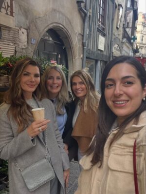 Ali Landry Instagram - The school I went to as a child was called , Little Flower, named after Saint Theresa of Liseaux. To be able to visit her resting place, the Convent where she spent her adult life and have our vows renewed in a chapel in her childhood home was a really meaningful experience for me. She was all about “the little way” . She believed that most people will never do extraordinary things but everyone can do ordinary things with great love. Simple things like smiling at someone, being patient when irritated or forgiving quickly! Always remembering the love is the center of everything!