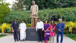 Amala Akkineni Instagram - Delighted to welcome the Hon’ble Deputy CM of Telangana, @bhatti_vikramarka garu to Annapurna Studios. We are thankful for his appreciation for the talent emerging from Annapurna College of Film and Media.
Thank you sir for your time, appreciation for our founder’s vision, the studio facilities and student short films.
We are committed to enabling and encouraging young filmmakers for Indian Cinema.
#50YearsOfAnnapurna @annapurnastudios @annapurnacollege_official #ANRLivesOn
