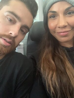 Amanda Brugel Instagram - Seven years ago had someone told me that one day we’d be planning our wedding, I undoubtedly would have believed them. It has always been you. Outside of the boys, this relationship is my greatest achievement. You are the healthiest, happiest, most peaceful home I’ve ever known. I love you. I’ve always loved you. 

#happyanniversary @aidanshipley