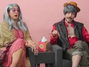 Amanda Lehan-Canto Instagram - Happy 20 years @smosh !!!! When I started over six years ago I told you guys in my audition that my superpower was vulnerability and now I’m realizing that my superpower is looking reallly reallly ugly in a wig. I’m honored to be here!