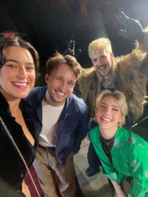 Amanda Lehan-Canto Instagram - Feels so good to be BACK. Thank you for having us in the royal court 👑 @brittany_broski & @youtube