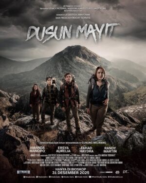 Amanda Manopo Instagram - Official Poster Dusun Mayit 

Bermula dari pendakian keempat mahasiswa yang ingin melihat pesona keindahan alam yang dimiliki oleh Gunung Welirang dan kaya akan keberagaman ekosistem di kawasan sekitar.

Namun siapa sangka di balik keindahan yang dimiliki, ternyata Welirang menyimpan banyak misteri tersendiri. Sanggupkah Yuni, Nita, Aryo dan Raka menaklukkan Gunung Welirang?

Nantikan Dusun Mayit di bioskop mulai 31 Desember 2025

#DusunMayit #FilmDusunMayit #HitmakerStudios