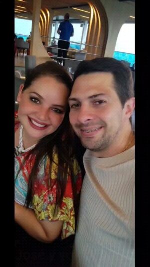 Ámbar Díaz Instagram - Feliz aniversario amor mío 💗 
Por más años juntos 
Te amo @dosantosjose