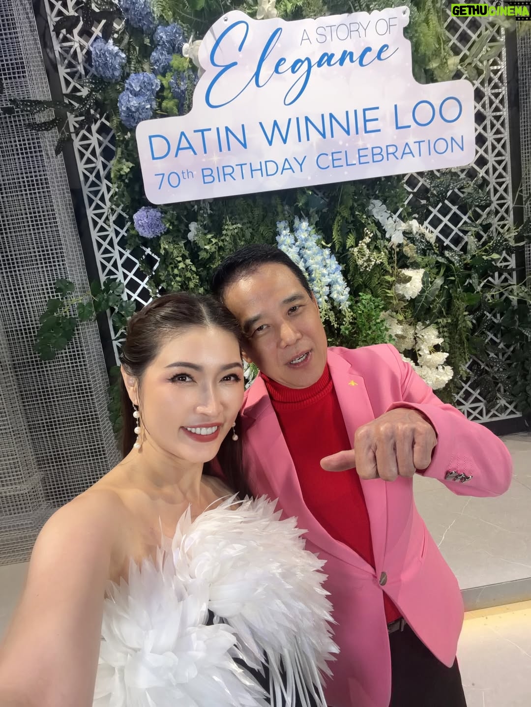 Amber Chia - 1.7K Likes - Happy 70th Birthday to our Malaysia Hair Legend, Datin @winnieloomh 🌟

I still remember meeting you when I was just 17. You were the one who believed in me and said yes at my very first hair show casting. That moment changed my journey.

I can’t believe we have known each other for 26 years now. Through all these years, you’ve always been so humble, kind, and radiant, with that beautiful smile we all love.

So happy to be catching up with so many old friends on this special night ❤️
Thank you for being part of my journey. You are truly an inspiration — still stunning, still gorgeous, aging so gracefully ✨

We love you, Datin Winnie ❤️
Happy Birthday🎂